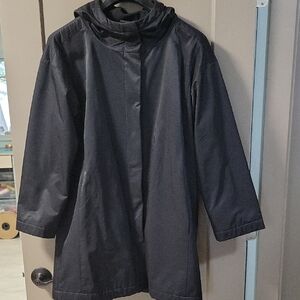 Eileen Fisher Black Coat S